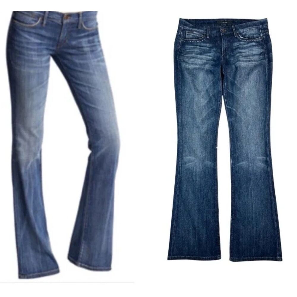 Joes Jeans Rocker Fit Low-Rise Flare Flap Pocket Halloway Jeans Size 31 Y2K